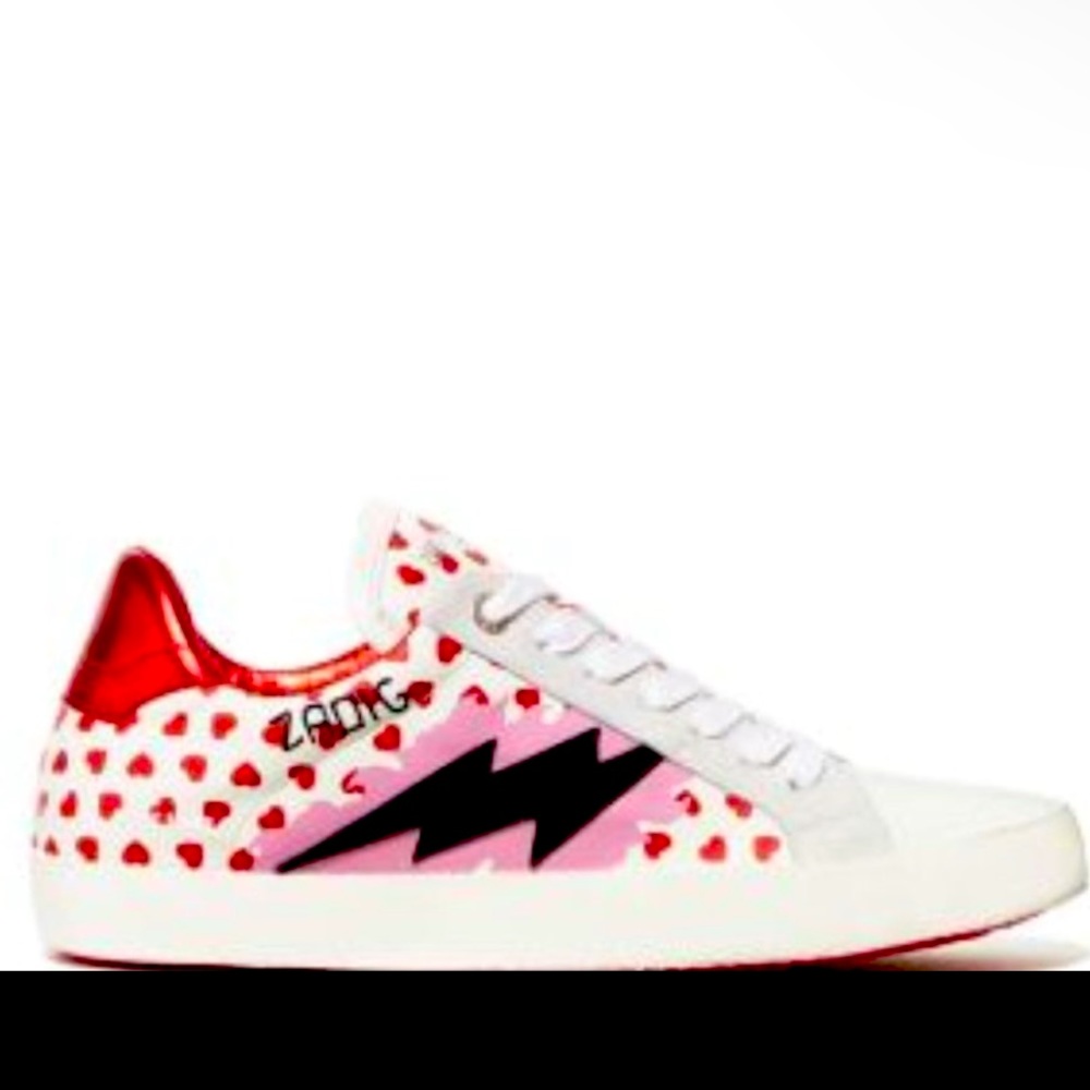 ISO - Zadig & Voltaire Women's Hearts Leather Lace-Up Sneakers. DO NOT PURCHASE